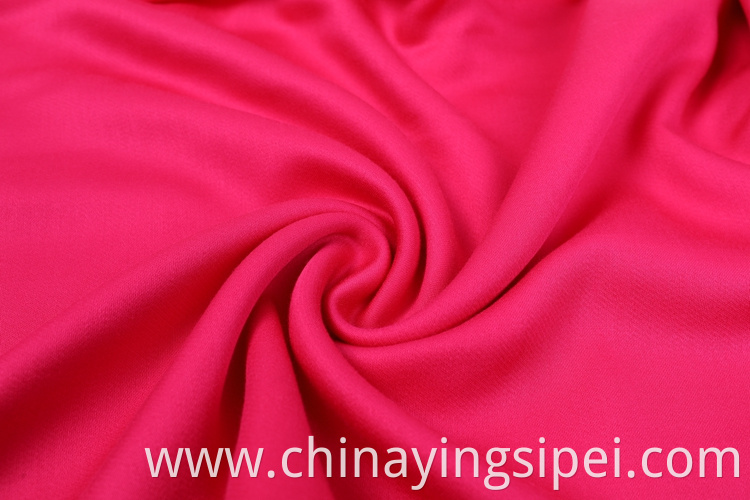 New product plain printed fabric price viscose 100% rayon satin fabric for dress